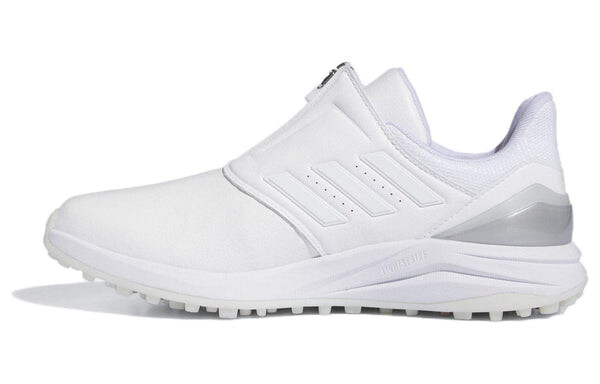 Кроссовки solarmotion boa 24 безшиповые гольф-туфли Adidas, белый — фото 2
