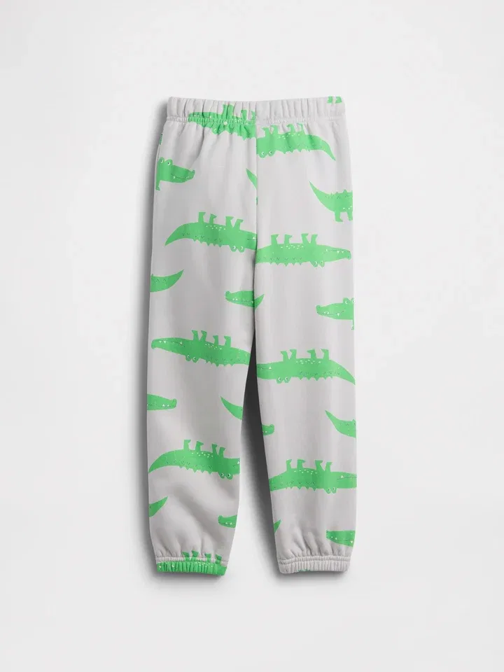 Спортивные штаны с принтом GAP, серые — фото 2
