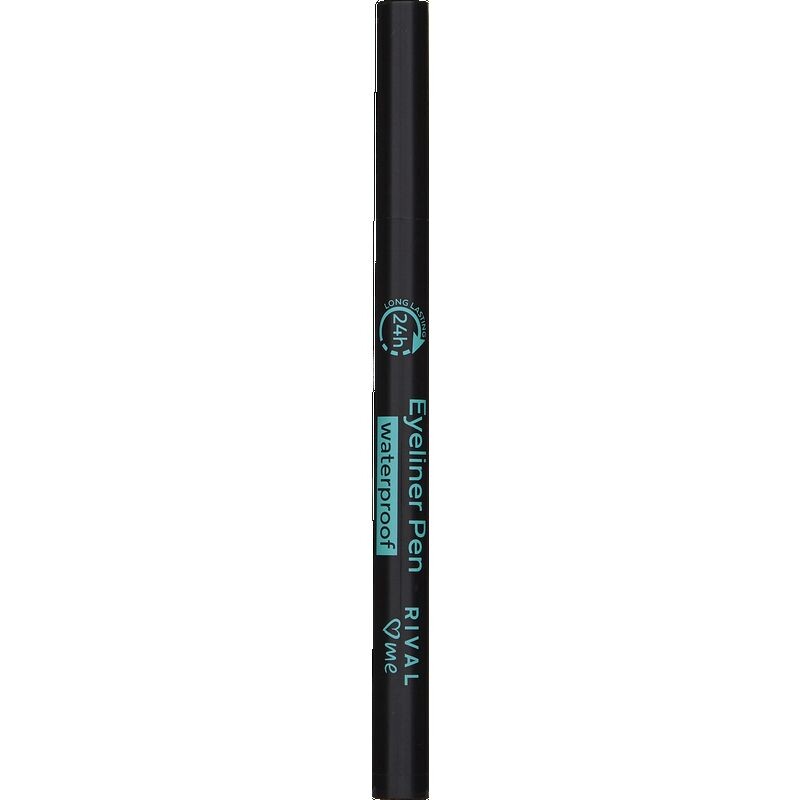 

Подводка для глаз Pen 02 черная водостойкая RIVAL loves me, 1 шт.