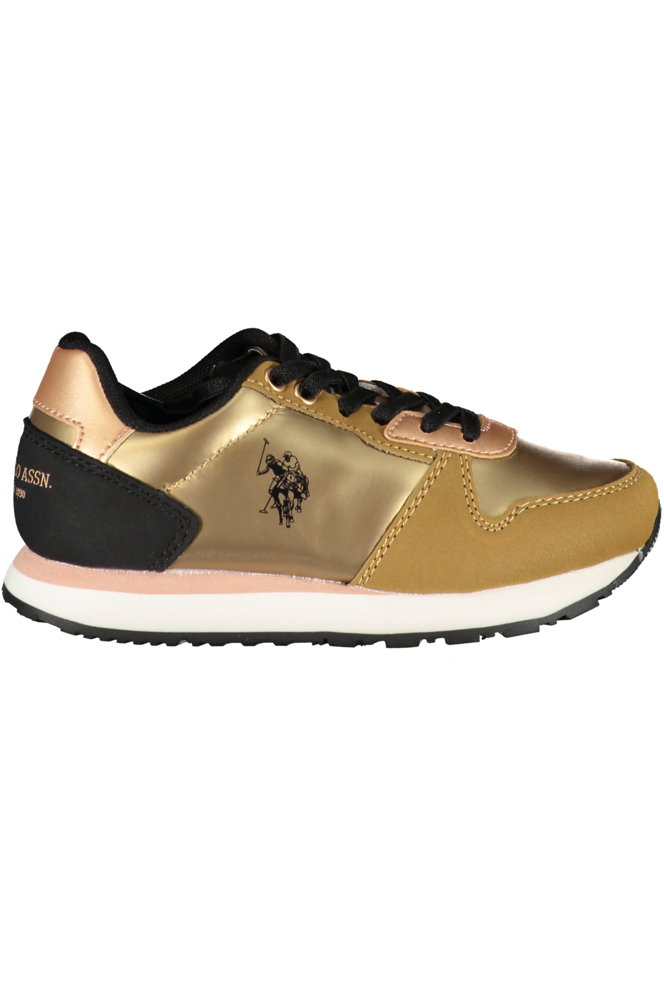 

Кроссовки детские спортивные U.S. Polo Assn., золотой