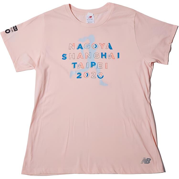 

Футболка женская розовая New Balance