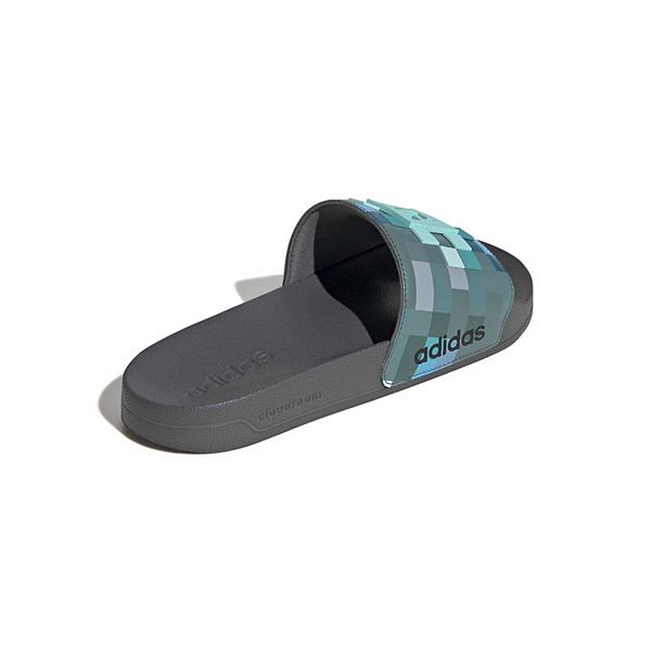 Мужские сандалии X Minecraft Adidas, Gray Four Teal — фото 3