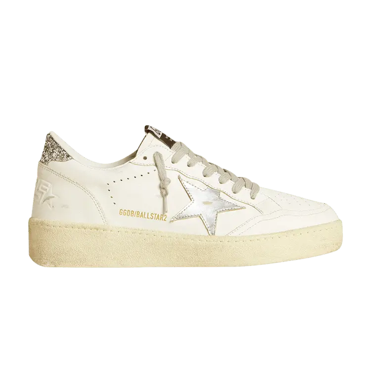 

Кроссовки Golden Goose Deluxe Wmns Ball Star 2 White Silver, белый