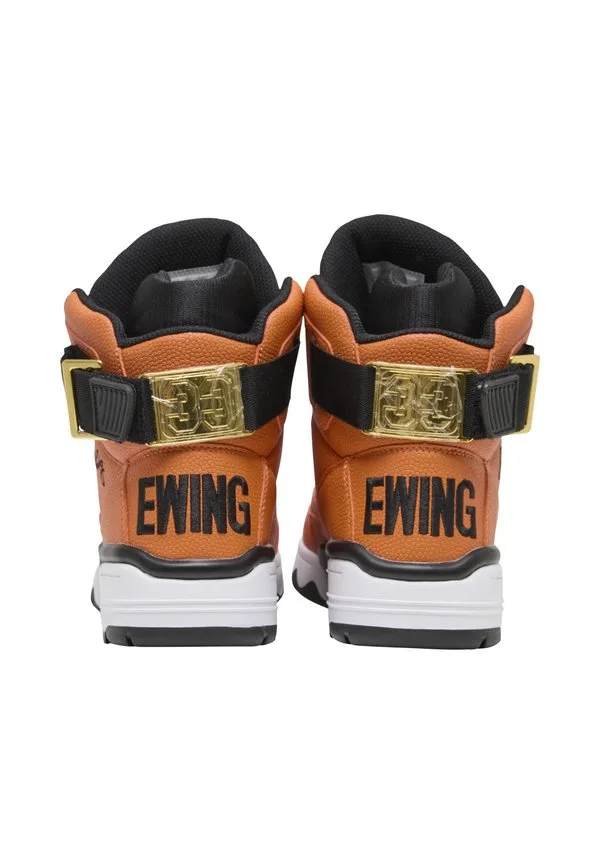 Кроссовки "новичок года 1986" Patrick Ewing, Orange/Black/White — фото 4