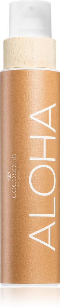 

Масло для загара Aloha Skin-Nourizing без солнцезащитного фактора Cocosolis, aromatas coconut 200 мл