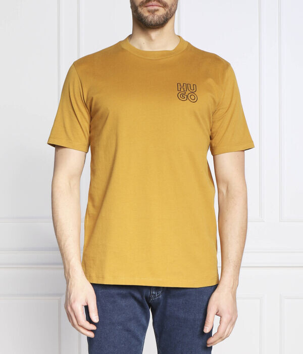 

Футболка Hugo Daiman Regular Fit, оранжевый