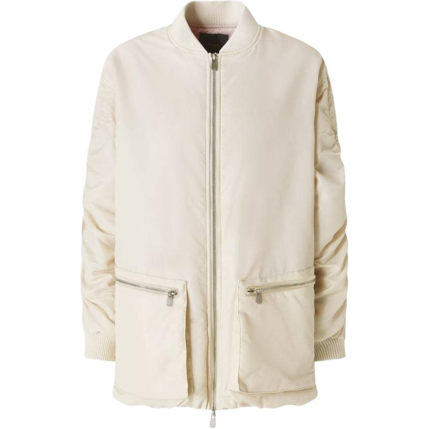 

PINKO Куртка-бомбер с карманом на молнии, Neutral Color