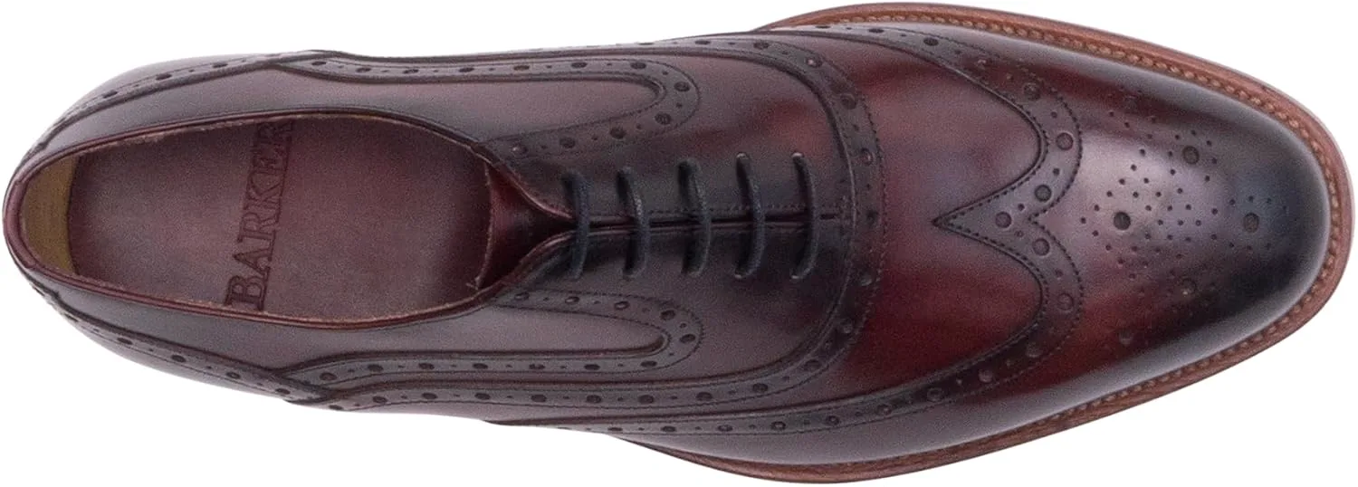 

Мужские ручной работы кожаные броги-оксфорды BARKER Liffey - вечная элегантность и превосходное мастерство для официального и делового стиля