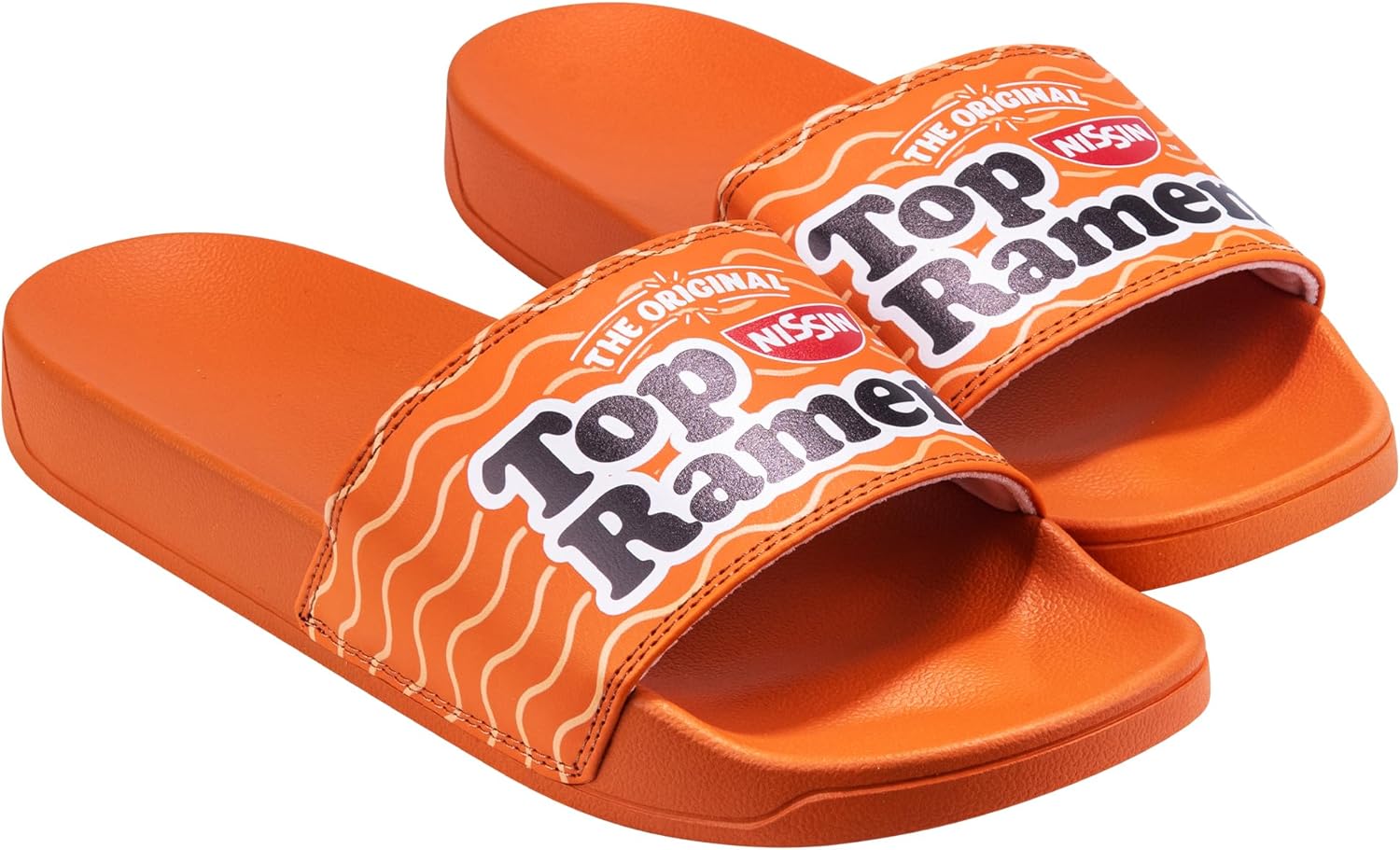 ODD SOX - Тапочки Top Ramen - Мягкие шлепанцы на легкой подошве - Унисекс, удобные домашние тапки - Для повседневного использования в помещении и на улице, оранжевый — фото 2