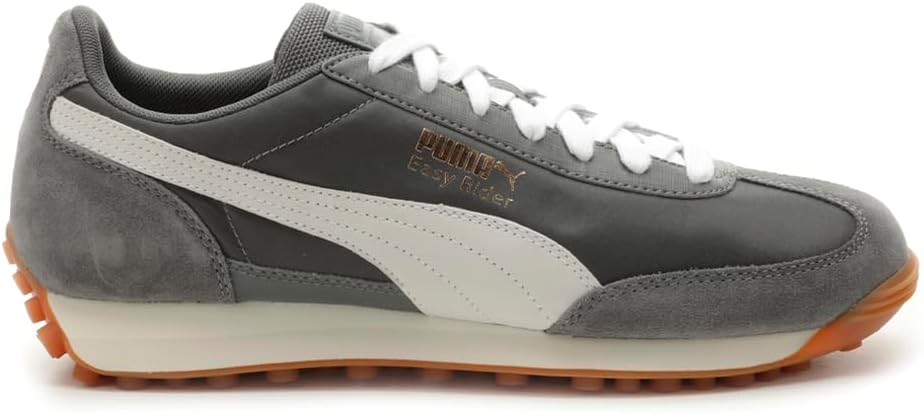

Мужские кроссовки PUMA Easy Rider Dub на шнуровке, повседневные - серые