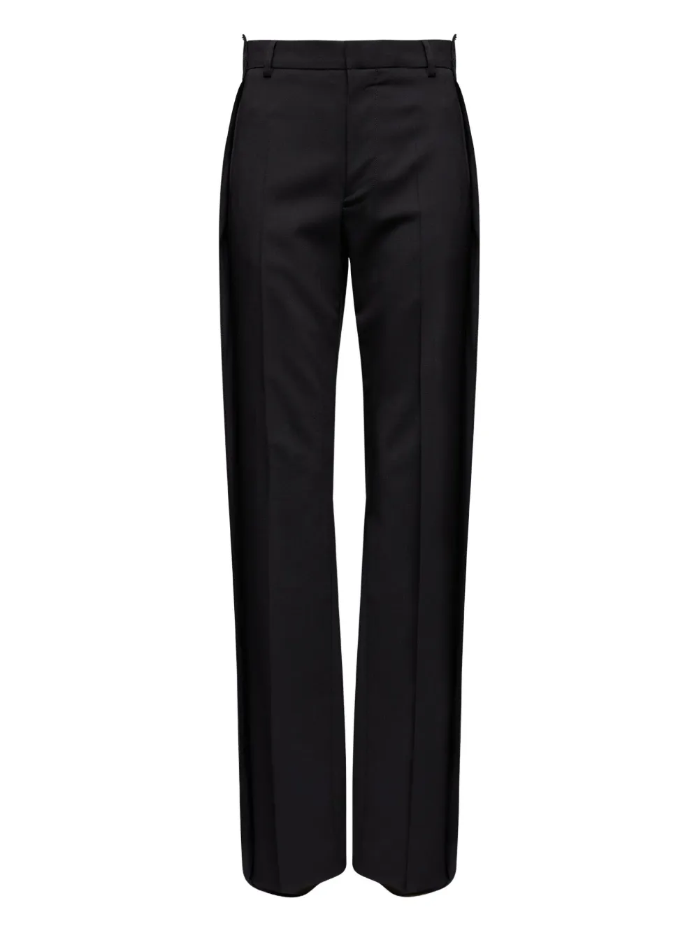 

Шерстяные брюки MM6 Maison Margiela, черный