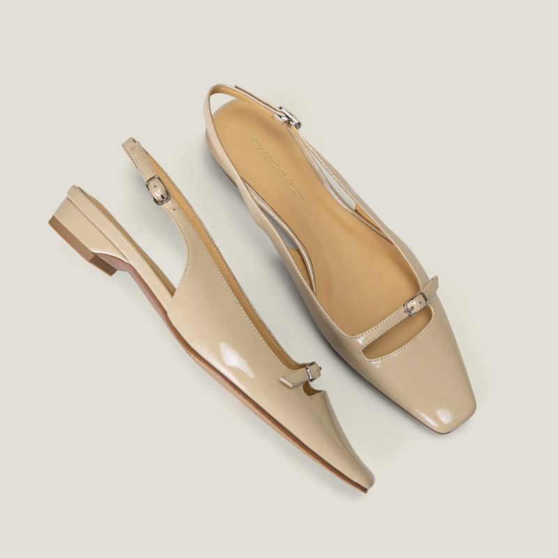 SHOEMAKER QUEEN Женские повседневные туфли-лодочки тёмно-коричневые, цвет Dark Brown — фото 4