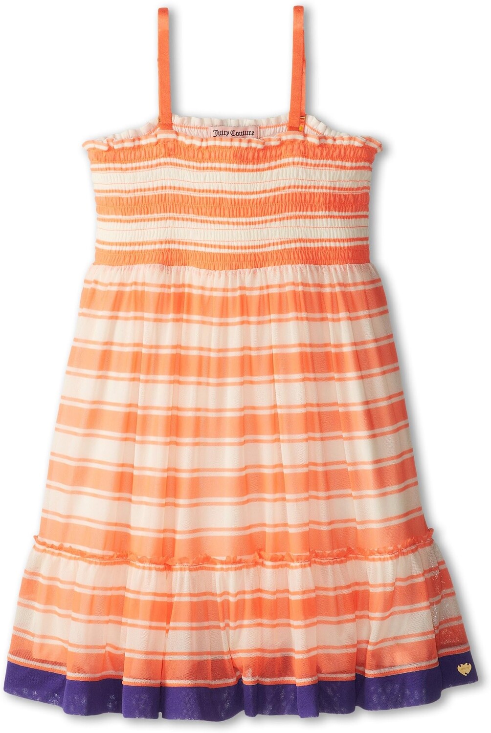 

Платье Juicy Couture Kids Cool Stripe Mesh Dress, цвет Angel/July