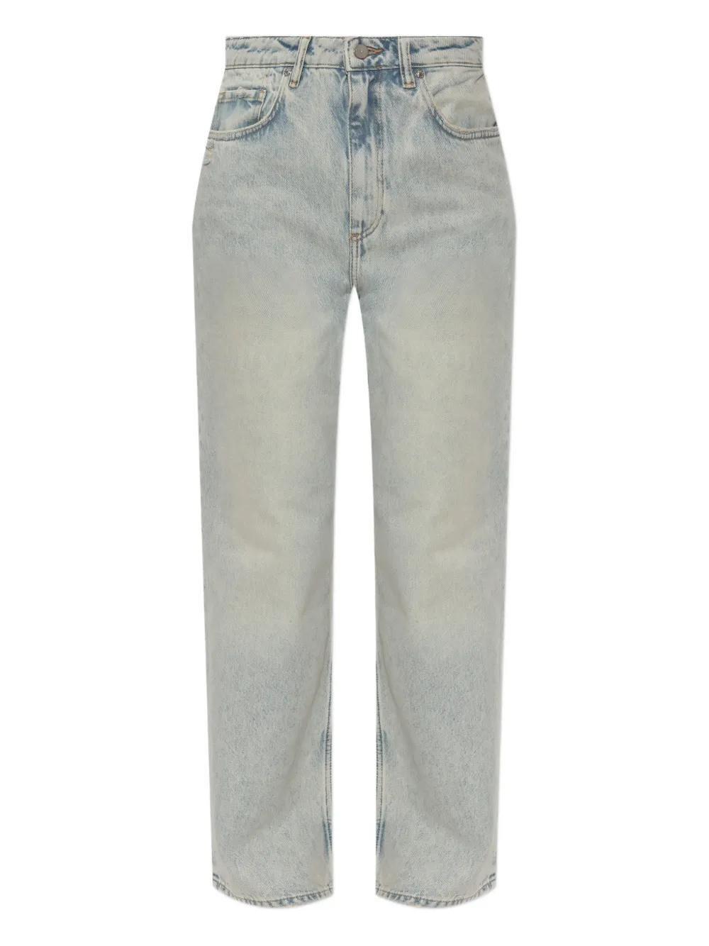 

Джинсы Brooklyn прямого кроя Allsaints, синий