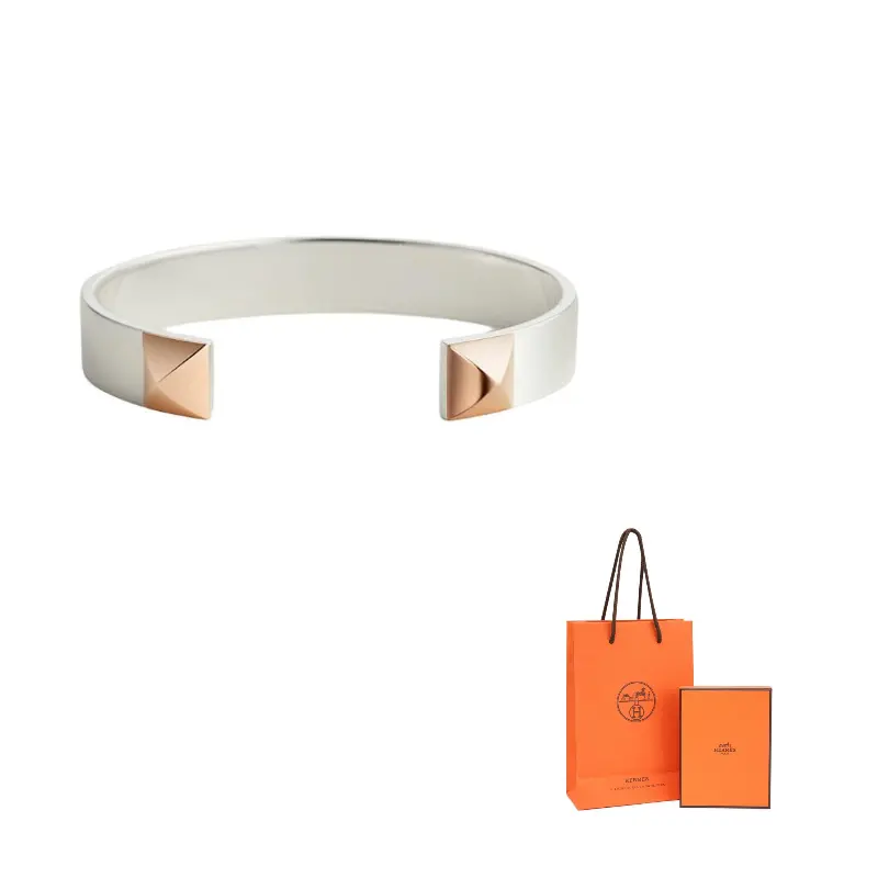 

HERMES Браслет из стерлингового серебра 925 пробы Unisex Silver