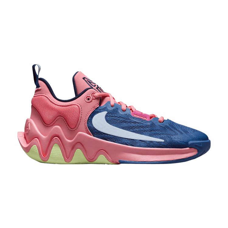 

Кроссовки Nike Giannis Immortality 2 GS 'Dark Marina Blue Laser Crimson', синий