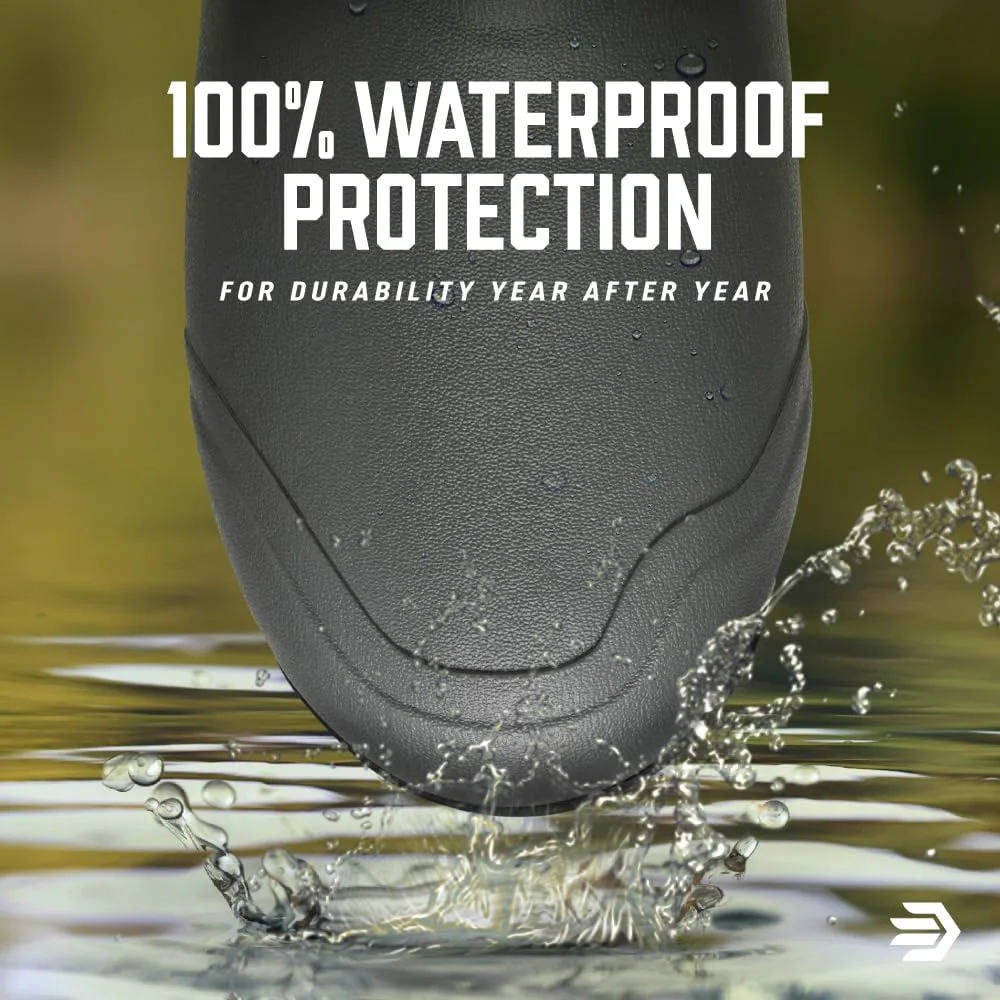 Охотничьи утепленные ботинки LaCrosse Alphaburly Pro 18" для мужчин с водонепроницаемой резиной, утеплителем Thinsulate 1600G и подошвой из ЭВА, First Lite Cipher, серый — фото 3