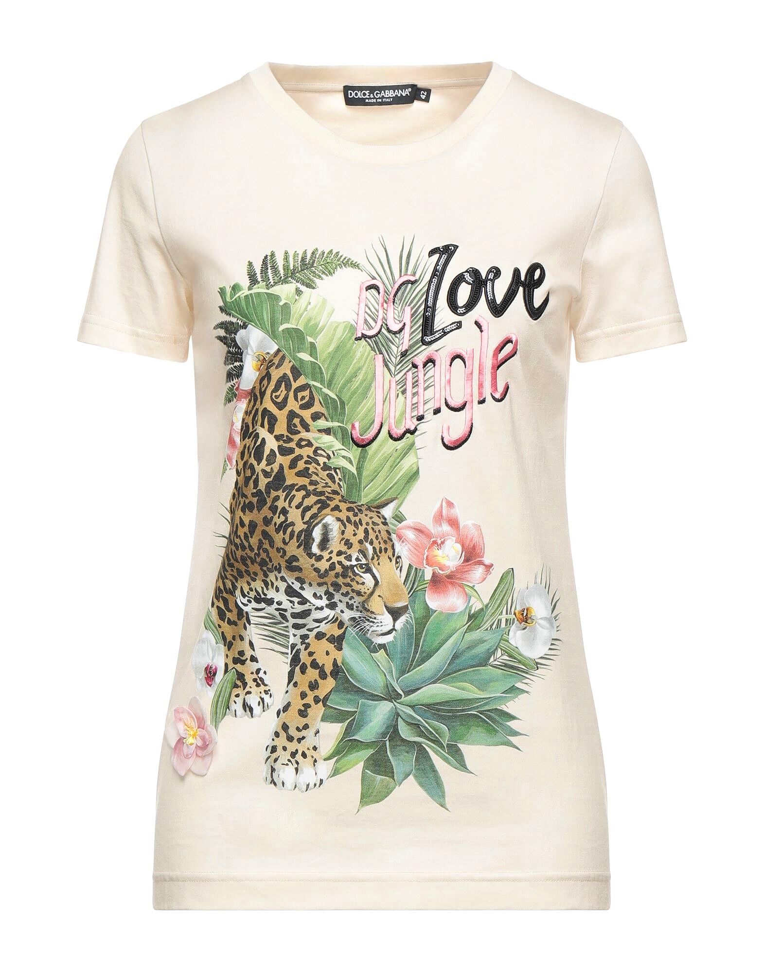 

Футболка Dolce&Gabbana, бежевый