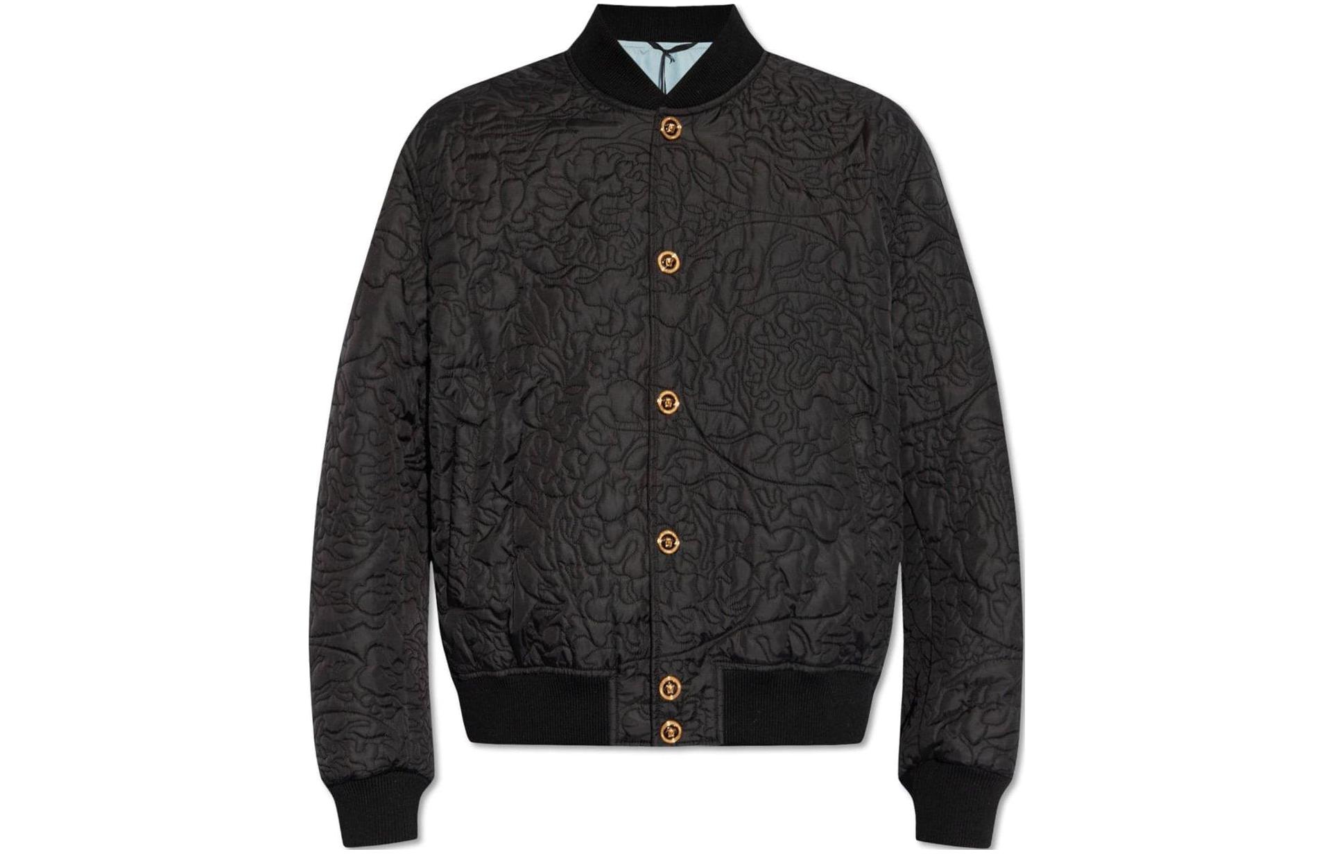 

VERSACE Куртка мужская, черная, Черный, VERSACE Куртка мужская, черная