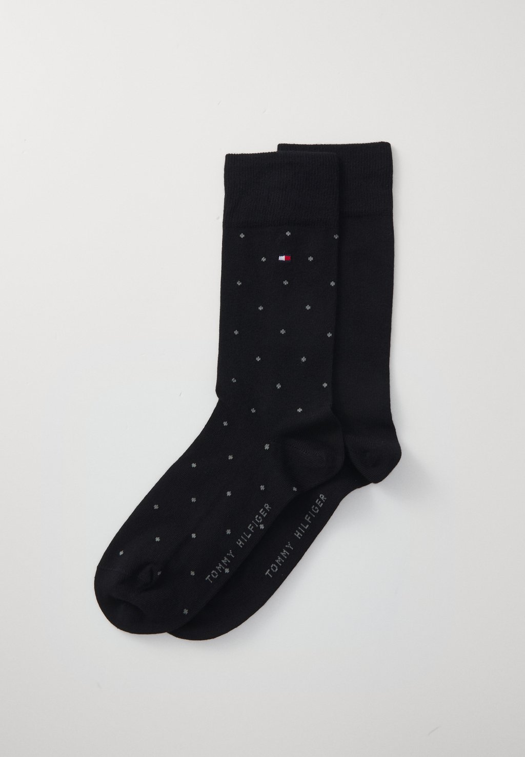

Носки MEN SOCK DOT 2 PACK Tommy Hilfiger, черный