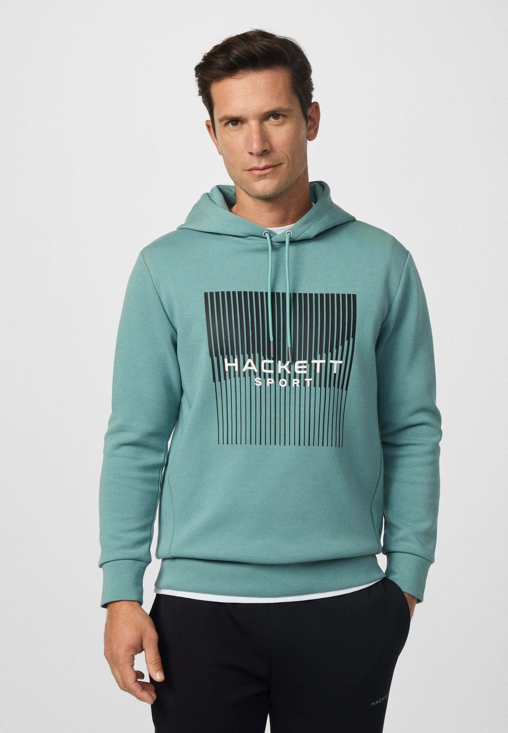

Толстовка CLUB - Hoodie Hackett London, мятный