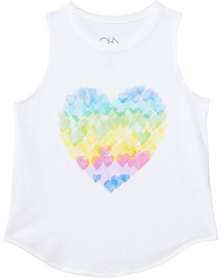 

Топ Chaser Kids Hearts Tank Top, белый