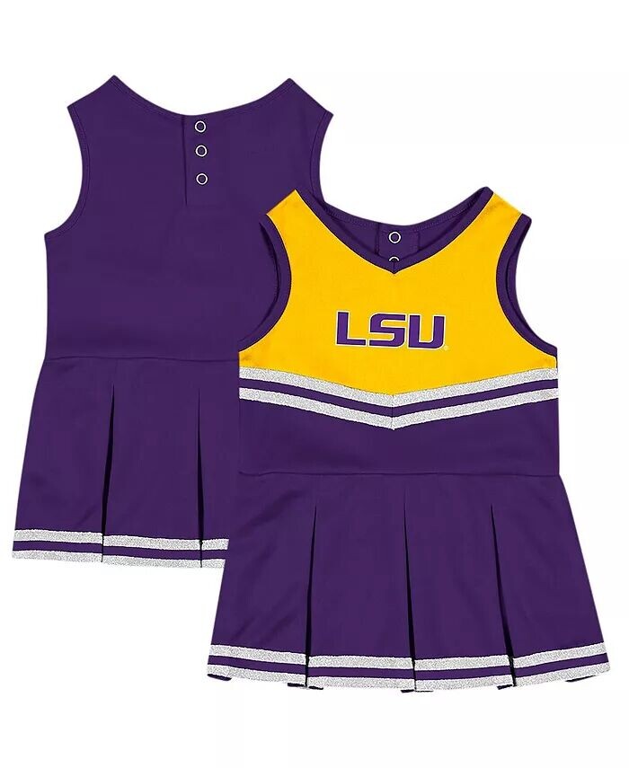 

Платье для девочек LSU Tigers Time For Recess, фиолетовое Colosseum
