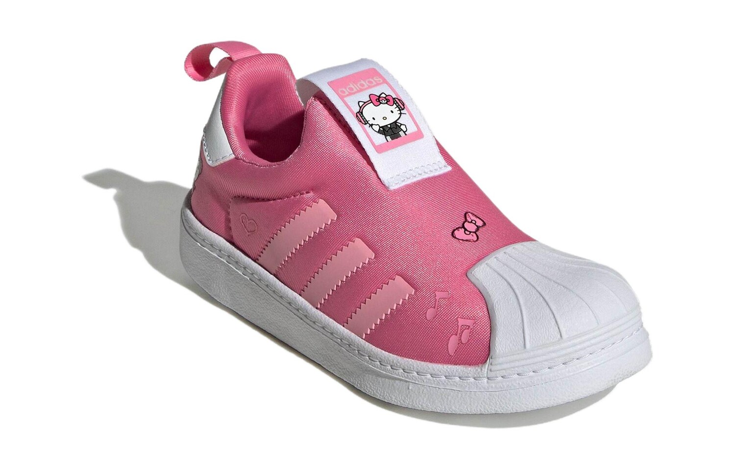 Adidas originals Superstar Series Kids Кроссовки для скейтбординга для детей, Pink — фото 3