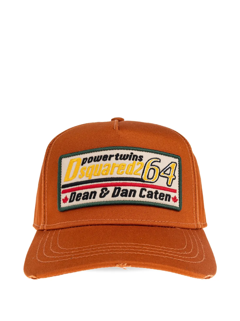 

Бейсбольная кепка с нашивкой-логотипом Dsquared2, оранжевый