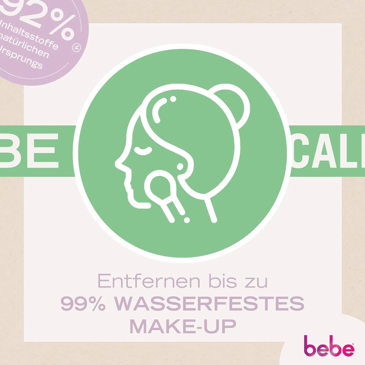 Набор Bebe — Влажных салфеток для снятия макияжа от — фото 3