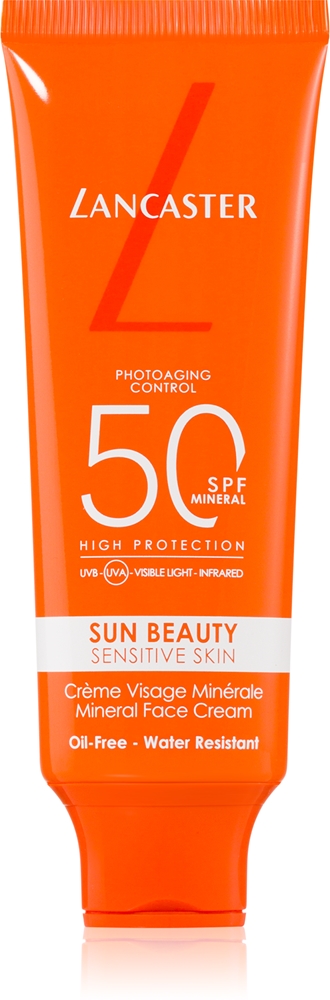 

Солнцезащитный крем для лица Sun Beauty Mineral Face Cream Lancaster, spf 50 50 мл