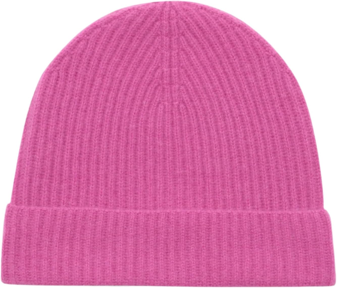 

Женская фирменная кашемировая шапка NAADAM в рубчик, Pink