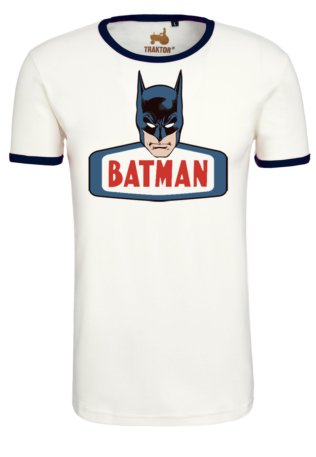 

Футболка Logoshirt Batman Face, цвет altweiss-navy