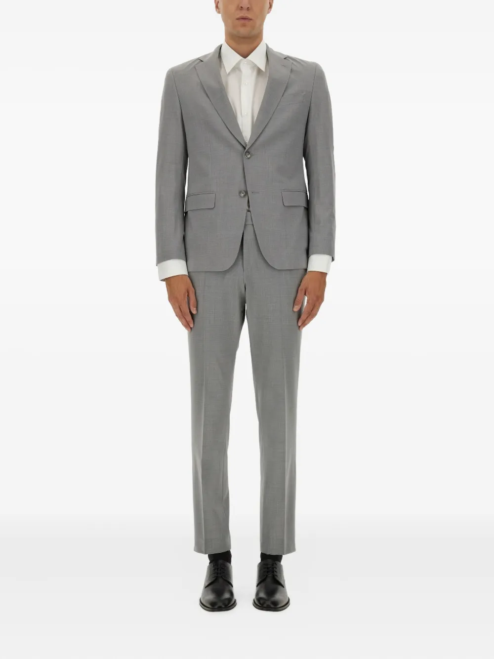 

Костюм на пуговицах Boss, серый