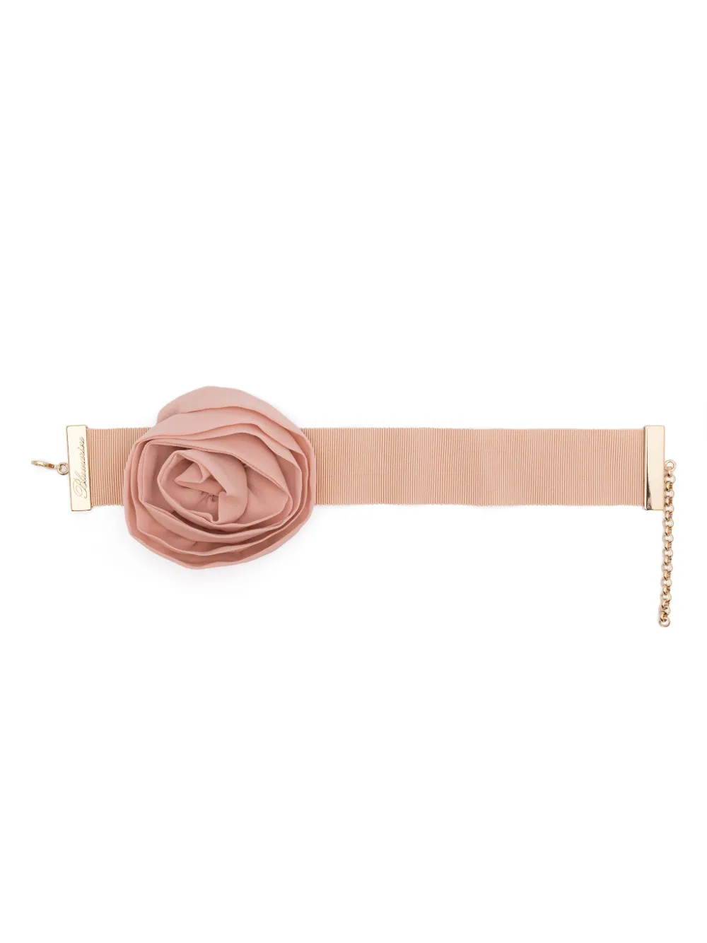 

Колье с декором из ткани жоржетт BLUMARINE, розовый