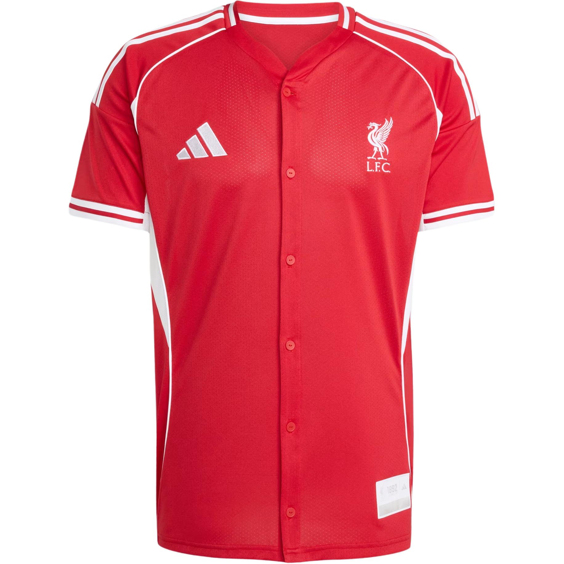

Футболка Football SS25 Soccer Jersey Men's Adidas, красный