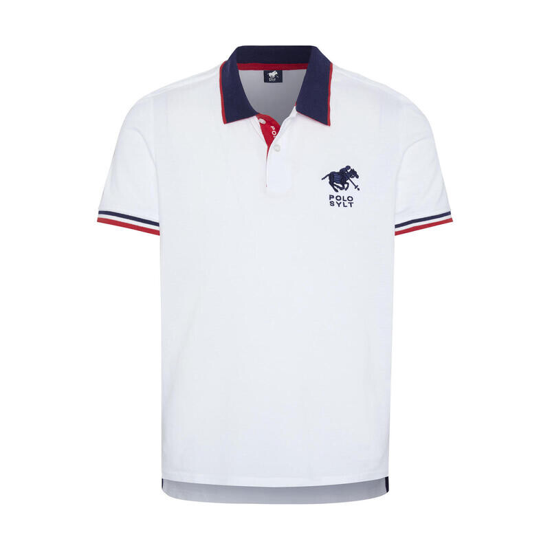 

Рубашка-поло с контрастными акцентами POLO SYLT, цвет schwarz