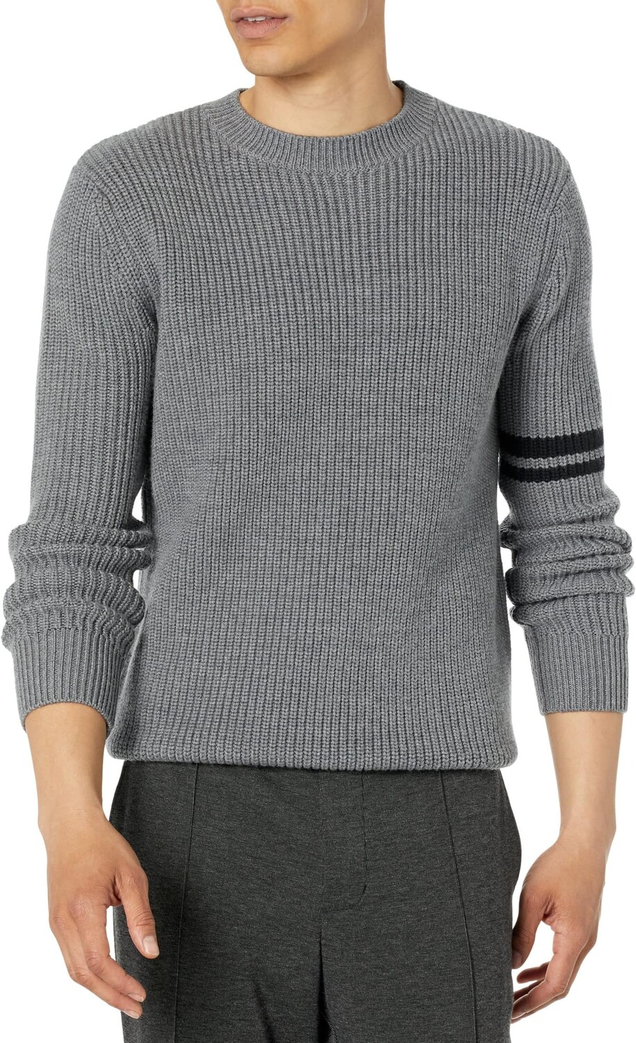 

Повседневный свитер LABEL, цвет Light Grey/Black