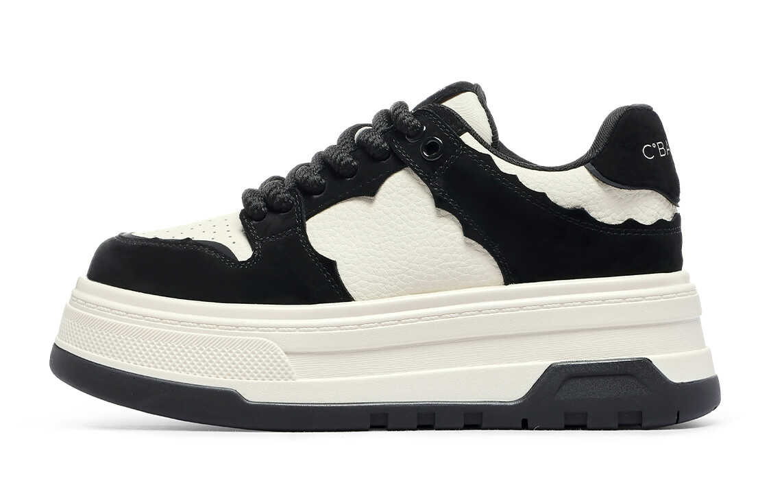 

Кроссовки C°BANNER Skateboarding Shoes Women's Low-top Black, черный