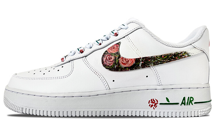 

Кроссовки Nike Air Force 1 Skateboard Shoes Women's Low-Top White/Green