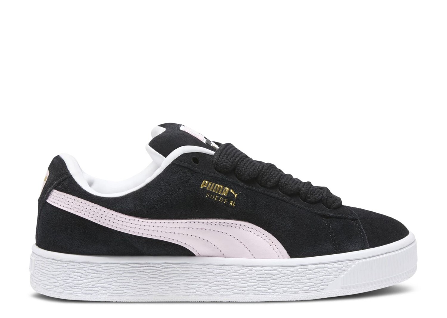 Кроссовки Puma Wmns Suede Xl 'Black Whisp Of Pink', черный