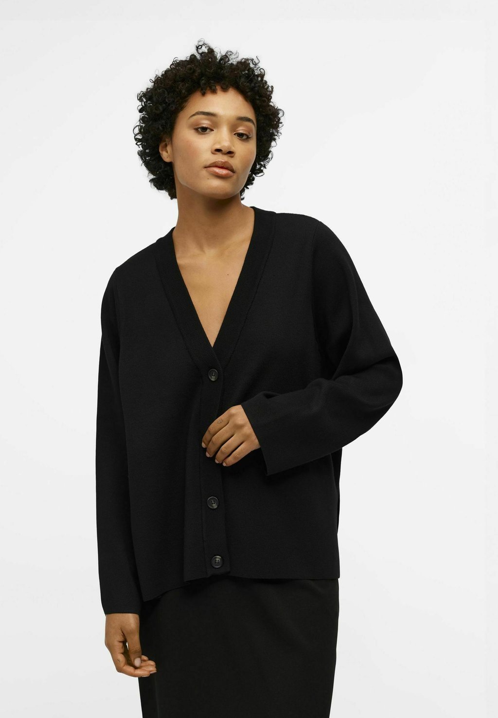 

Кардиган OBJESTER L/S NOOS Object, черный