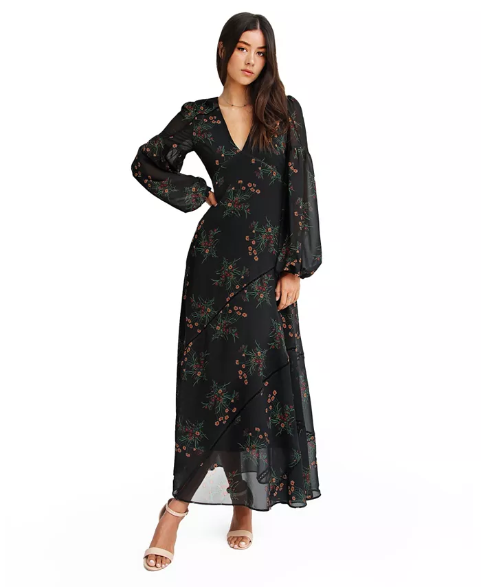 

Женское платье макси In Your Dreams Belle & Bloom, черный