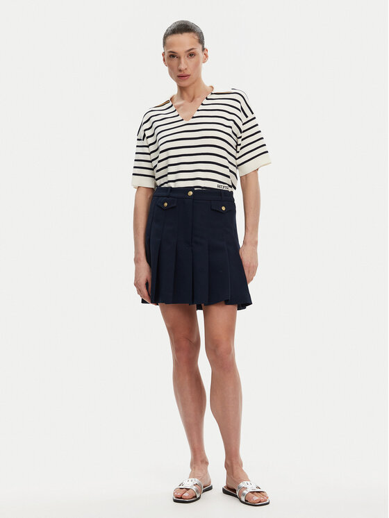 Свитер обычного кроя WW0WW45400 Tommy Hilfiger, бежевый — фото 2