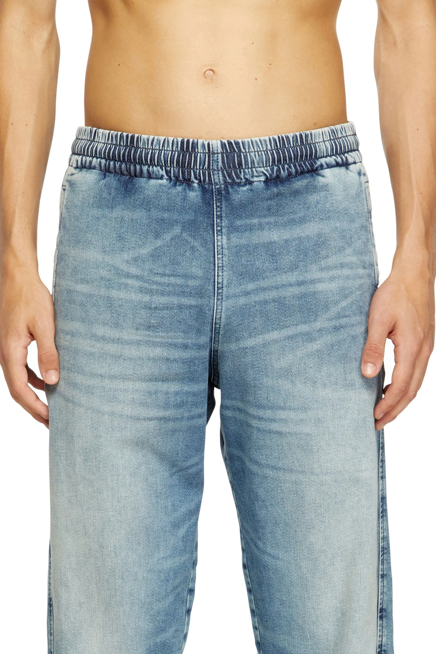 Мужские спортивные джинсы D-LABB-S TRACK Diesel, Light Indigo Blue — фото 4