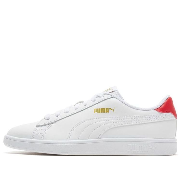 

Кеды PUMA Smash V2 'White High Risk Red', красный