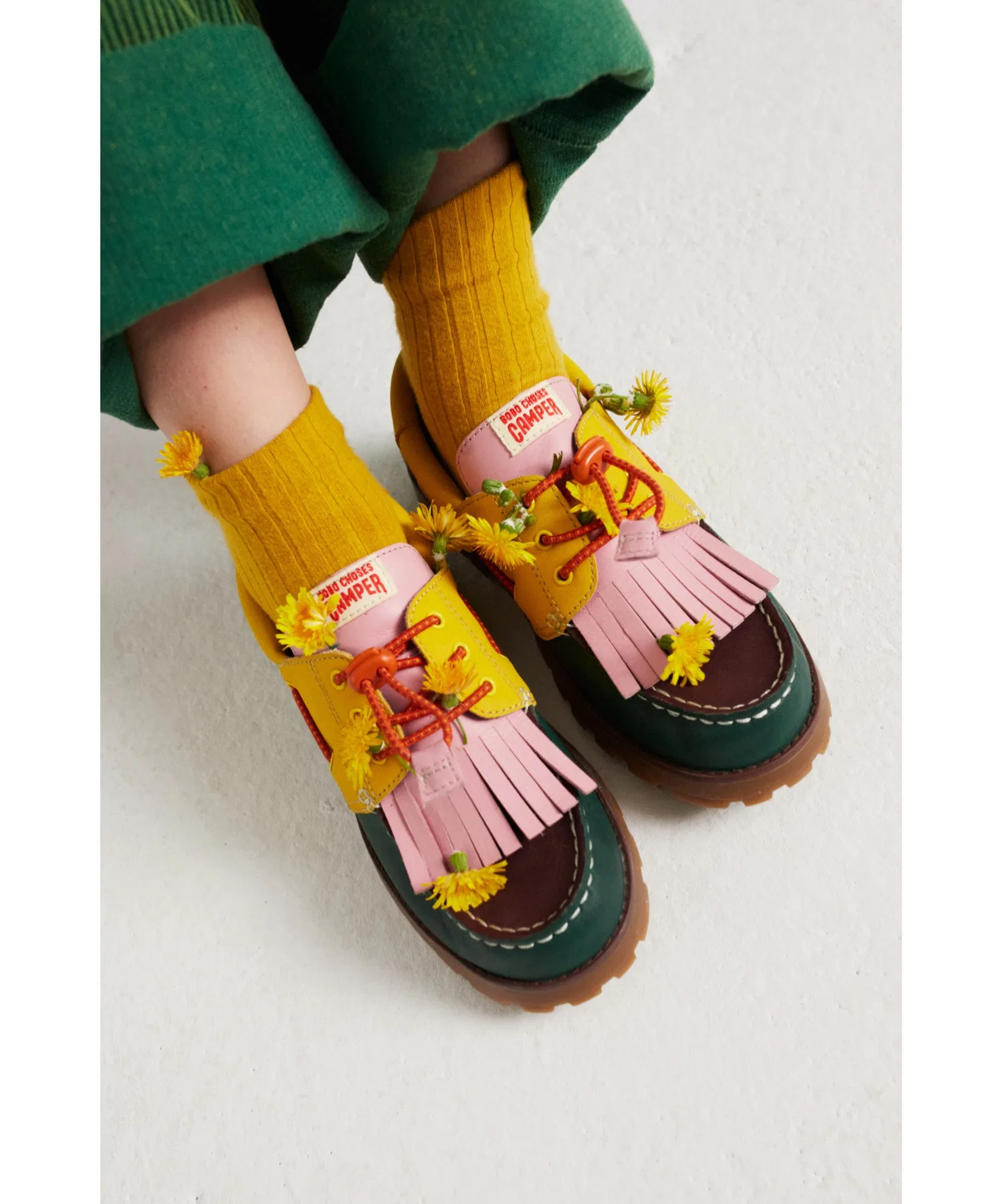 Детская обувь BOBO CHOSES x CAMPER Compas nautic shoes