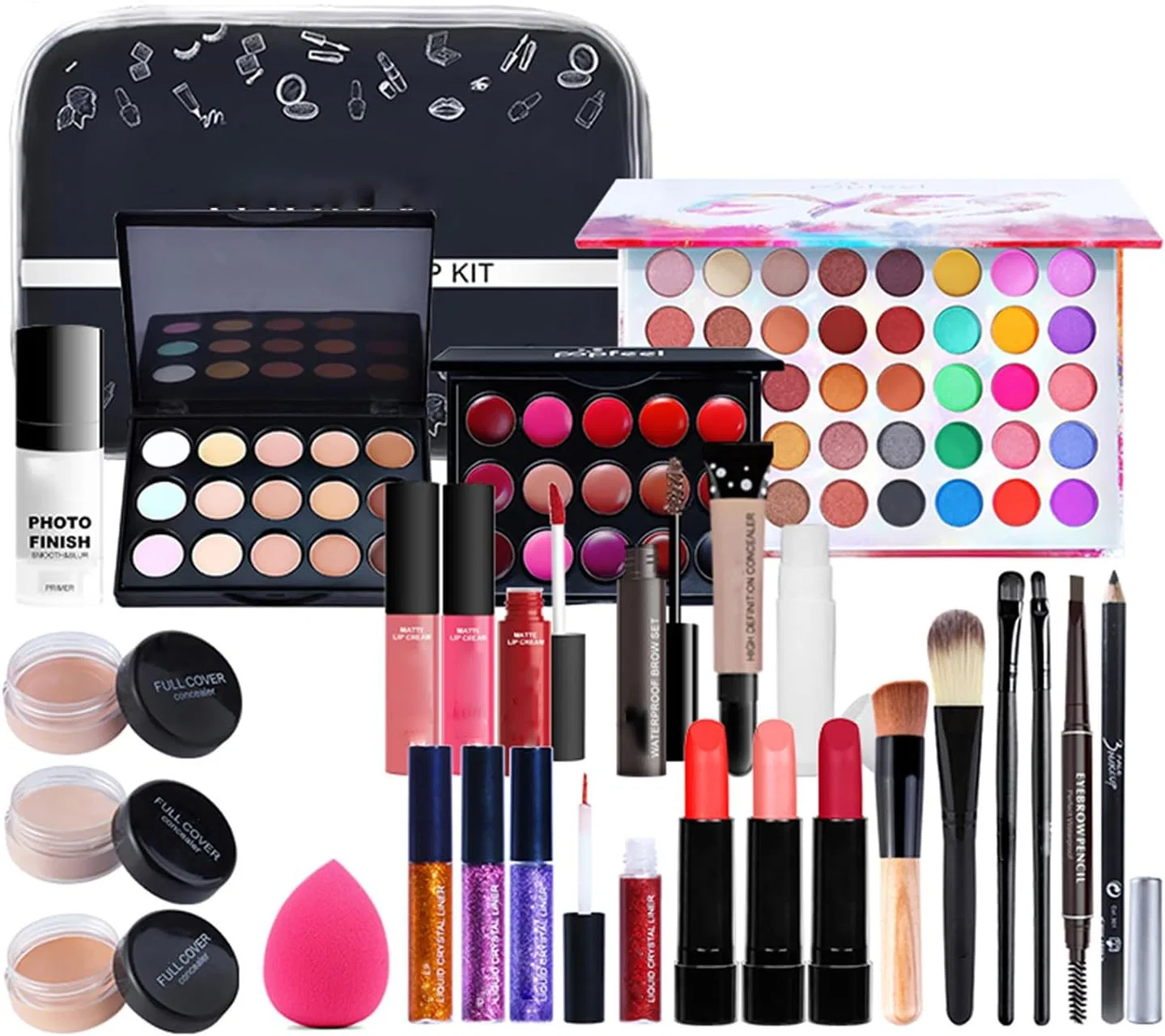 Набор косметики с косметичкой, Professional Makeup Kit, Kit 005