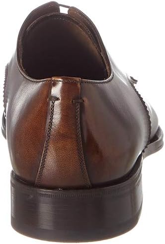 Мужские кожаные классические туфли Oxford Daniel коричневого цвета Ferragamo (Salvatore) — фото 3