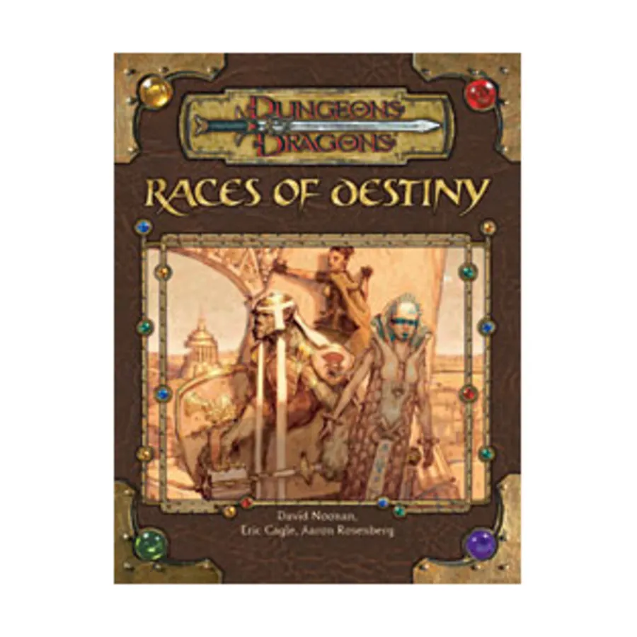 

Races of Destiny, Dungeons & Dragons (3rd Edition) (d20) - Sourcebooks, твердый переплет